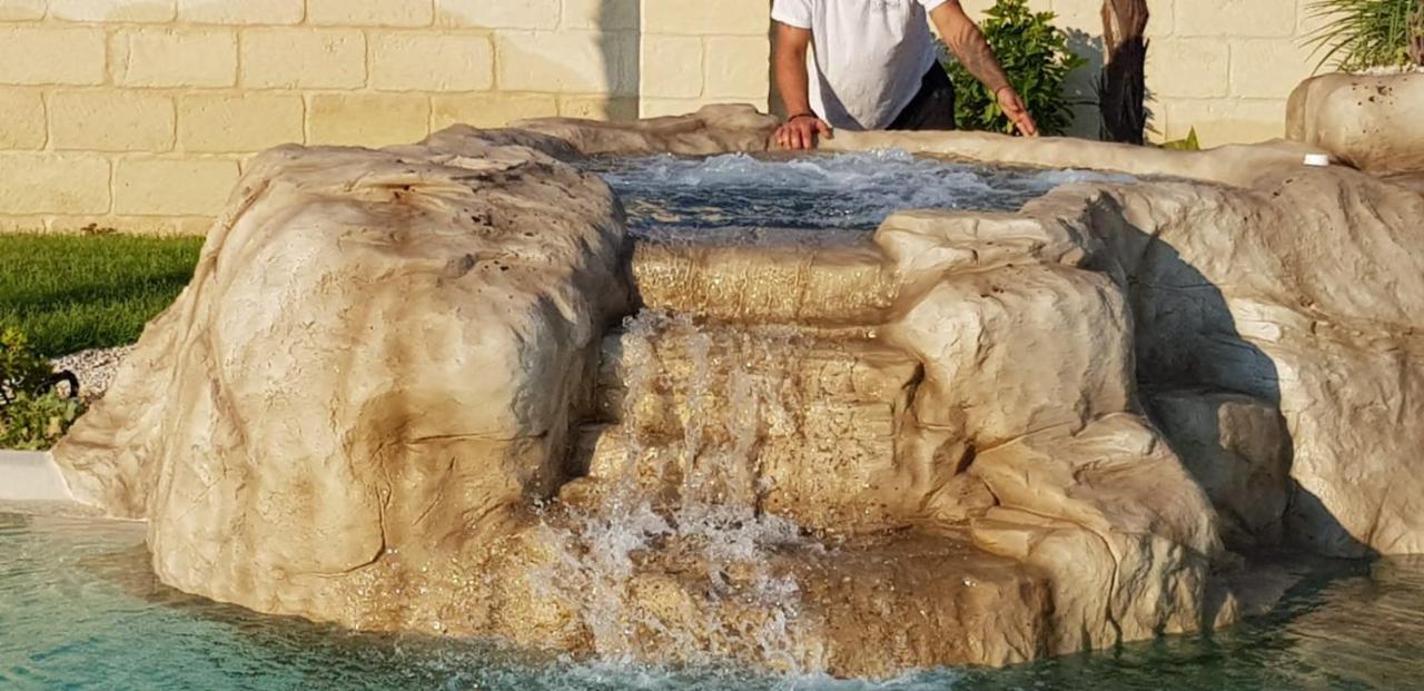 Villa Zecca Con Piscina Lecce Exteriör bild